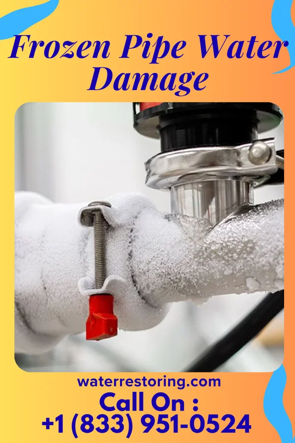 Frozen Pipe Water Damage in New Washington, OH